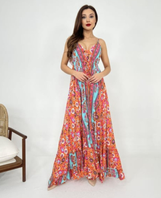 Robe Longue Asymétrique